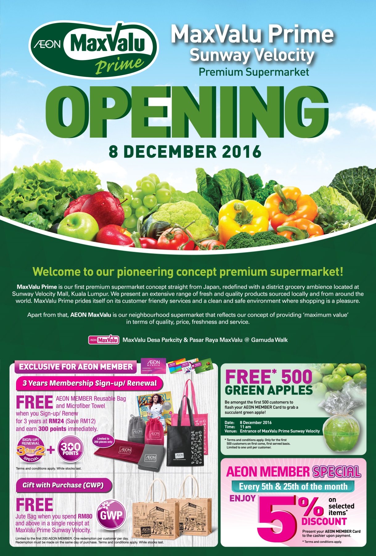 Maxvalu Prime Sunway Velocity